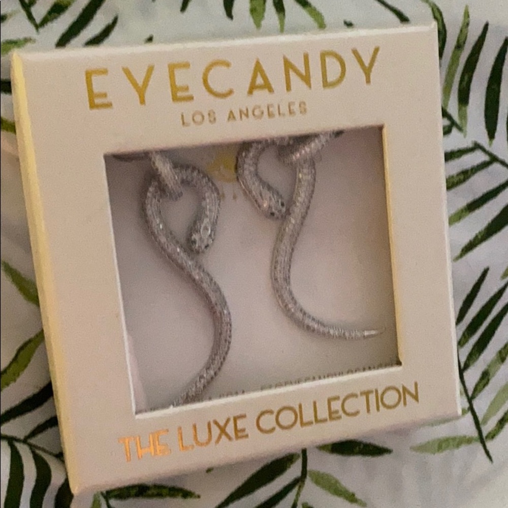 SALE!! EYE CANDY LOS ANGELES SNAKE EARRINGS NEW